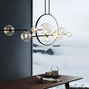 Axyaa Nordic Dining Room Pendant Light Chandelier for Indoor Living Room Lighting