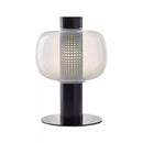 Axyaa Modern Tower Glass Table Lamp Warm White 3000K Bedroom Living Decoration