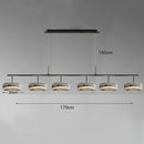 Axyaa Modern Ceiling Chandelier for Dining Room - Elegant Hanging Pendant Lighting for Living Room