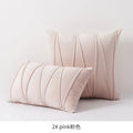 Axyaa Green Velvet Throw Pillow Covers - Set of 2