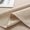 Axyaa Waterproof Linen Tablecloth for Dining Table - Wrinkle Free, Spillproof Rectangular Cover