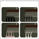 Axyaa Solid Wood Clothes Hanger Organizer for Women's Closet