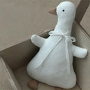 Axyaa Little White Duck Doll with Pillow - Girl's Birthday Gift