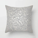 Axyaa Pink Geometric Print Decor Pillow Cover for Modern Luxury Home