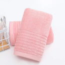 Axyaa Red Bamboo Fiber Towels Set - Absorbent Luxury Bathroom Gift