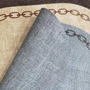 Axyaa Oval Blue Placemats Set for Dining and Kitchen Decor - Non-Slip Table Mats