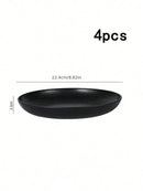 Axyaa Reusable Plastic Cutlery Set for Four People | School & Christmas Gift