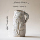 Axyaa Ceramic Hydroponic Vase Retro French Art Home Decoration Gifts
