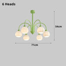 Axyaa Kids' Pumpkin Green Chandelier