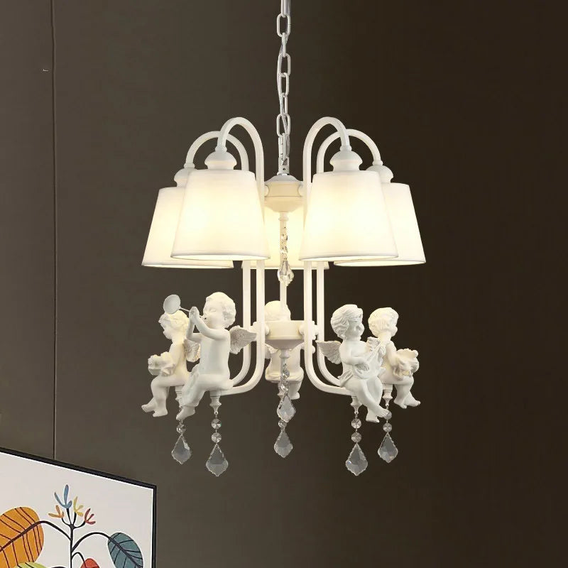 Axya Cute Angel Pendant Chandelier for Bedroom and Kitchen Lighting