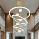 Axyaa Modern Luxury Home Decoration Staircase Living Room Pendant Lights