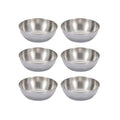 Axyaa Stainless Steel Sauce Dishes Set of 6