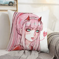 Axyaa Darling in the FranXX Sofa Pillow Covers 45*45 Living Room Decor