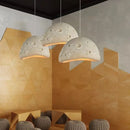 Axyaa Nordic Blue Chandelier Wabi Sabi Style Pendant Lamp