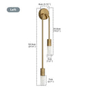 Axyaa Nordic Luxury LED Wall Sconce for Home Hotel Living Room Bedroom Stairs