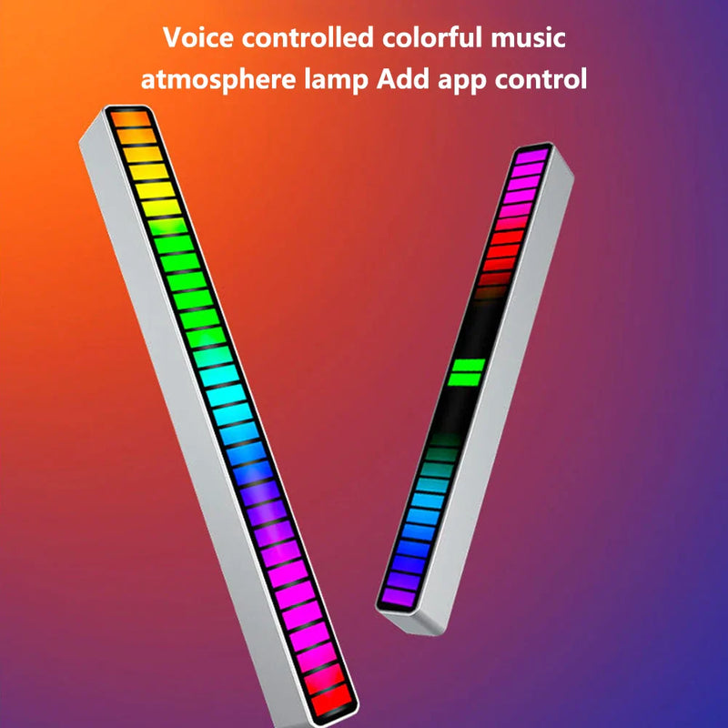 Axya RGB Voice Control Rhythm Light - Music Sync LED Ambient Light