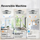 Axyaa Smart LED Ceiling Fan with Light, Remote Control, Dimmable - Home Lighting