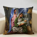 Jesus Decor Pillow Cover 45x45cm Home Sofa Art Decor Gift Axyaa