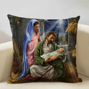 Jesus Decor Pillow Cover 45x45cm Home Sofa Art Decor Gift Axyaa