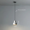 Axyaa Cement LED Pendant Lamp Modern Hanging Light Fixtures in 4 Colors
