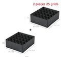 Axyaa Underwear & Socks Organizer Box - Wardrobe Storage Separator Cabinet