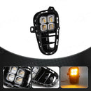 Axyaa LED Daytime Running Lights Turn Signal Headlight Fog Lamp for Kia RIO 2017-2020