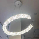 Axyaa Crystal Restaurant Light 2025 - Modern LED Bedroom Living Room Lighting