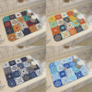 Ethnic Printed Coffee Draining Mat by Axyaa: Super Absorbent & Quick Drying Rug