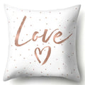 Axyaa King Queen Moon Lip Printed Pillow Cover for Home Sofa Decor 45X45CM