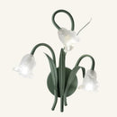 Axyaa Vintage Green Wall Lamp Modern Restaurant Study Bedroom Bedside G4 Lighting