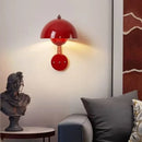 Axya Nordic Cream Mushroom LED Wall Lamp for Home Decor Hallway Bedroom Lighting