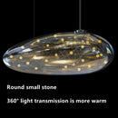 Axyaa Modern LED Drop Chandelier for Home Decor and Lighting