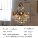 Axyaa Modern Luxury LED Chandelier for Living Room Ceiling Light