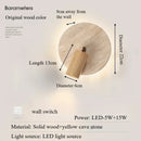 Axyaa Cave Stone Bedside LED Wall Light