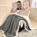 Axyaa Milk Velvet Queen Size Bed Blanket for Warmth & Comfort