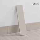 Axyaa Self-Adhesive Wooden Wall Stickers, Rectangular Skirting Lines, 1mm Thickness, Indoor Use