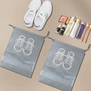 Axyaa Shoe Storage Bag Closet Organizer Non-Woven Portable Waterproof Hanging Bag
