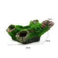 Axyaa Hollow Tree Tunnel Cave for Aquarium Fish Tank Decoration
