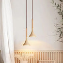 Axyaa Yellow Marble Pendant Light - Nordic LED Hanging Lamp for Dining Room