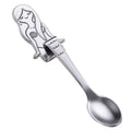 Axyaa Titanium Love Spoon: Creative 304 Stainless Steel Coffee Spoon for Mug
