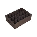 Axyaa Socks Underwear Organizer: Washable Drawer Storage Box for Lingerie, Bras, Socks, Leggings