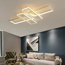 Dimmable Remote LED Ceiling Lights by Axyaa - Modern Minimalist Aluminum Lamps