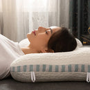 Axyaa Orthopedic Neck Massage Pillow for Pain Relief and Spine Protection