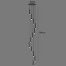 Axyaa Ring LED Pendant Light Chandeliers for Modern Living and Dining Room