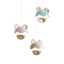 Axyaa LED Children's Room Pendant Light: Creative Girl Bedroom Hanging Lamp