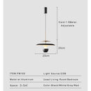 Axyaa LED Pendant Light: Colourful Ceiling Chandelier for Kitchen, Dining Room, Bedroom