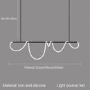 Axyaa Nordic LED Pendant Light for Restaurant Bar Counter