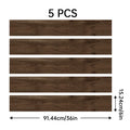Axyaa Wood Plank Vinyl Floor Tile, Self-Adhesive, Easy DIY, SXP Stickers for Any Room