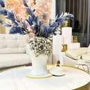 Axyaa Ceramic Vase Decoration for Living Room Hotel - European Light Luxury Style