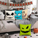 Axyaa Halloween Pillowcase Cojines Funny Cushion Cover Home Sofa Decoration